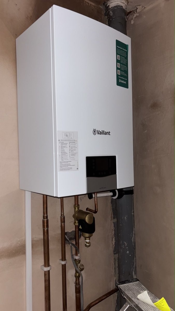 New commercial boiler installed and commissioned.